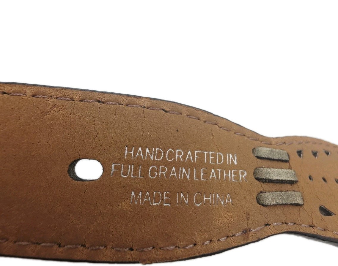 Ariat Tan Leather Belt Kids Size M - NEW -
