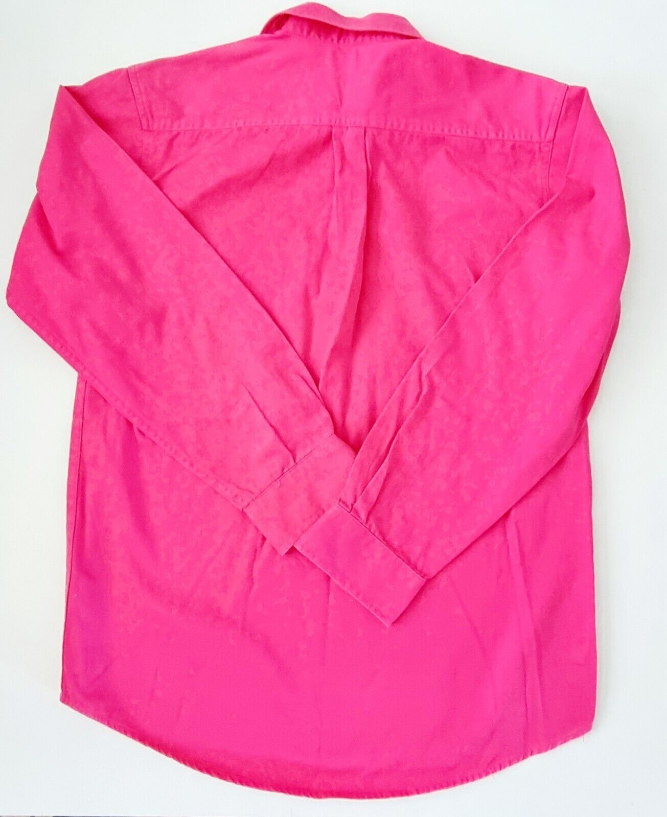 Thomas Cook Heavy Drill 1/2 Plkt L/S 2 Pocket Shirt Pink Mens Size S
