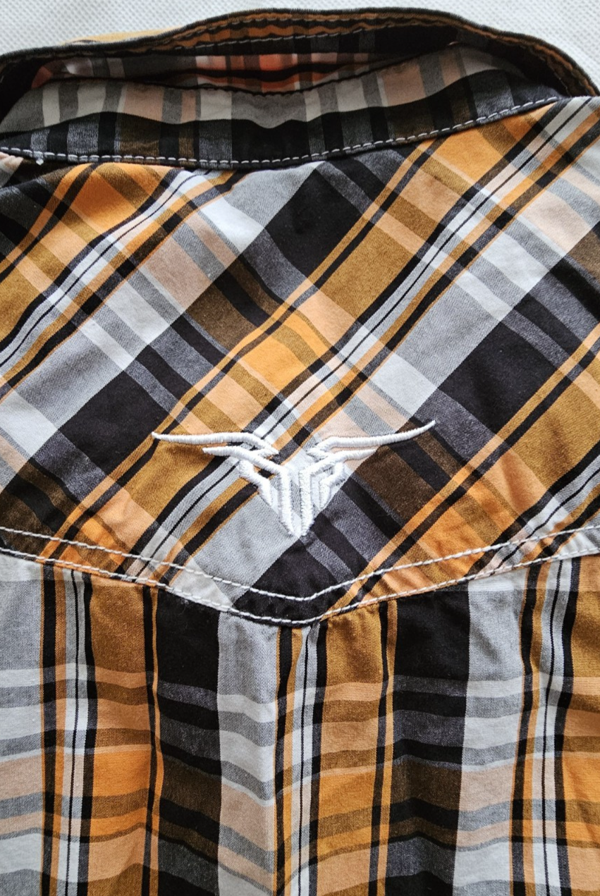 Bullzye Long Sleeve Western Shirt Boys Size 12