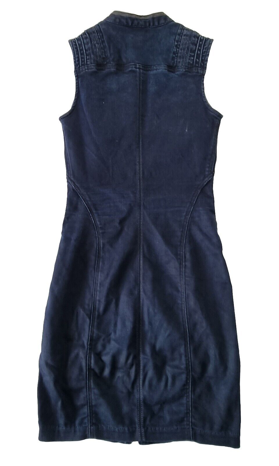 G-Star RAW Lynn Avity Vintage 3D Aged Zipped Slim Dress Ladies Size XS