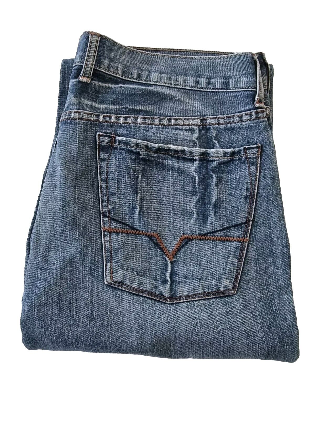 Guess Jeans Laredo Relaxed Fit Straight Leg Jeans Men's Size 36