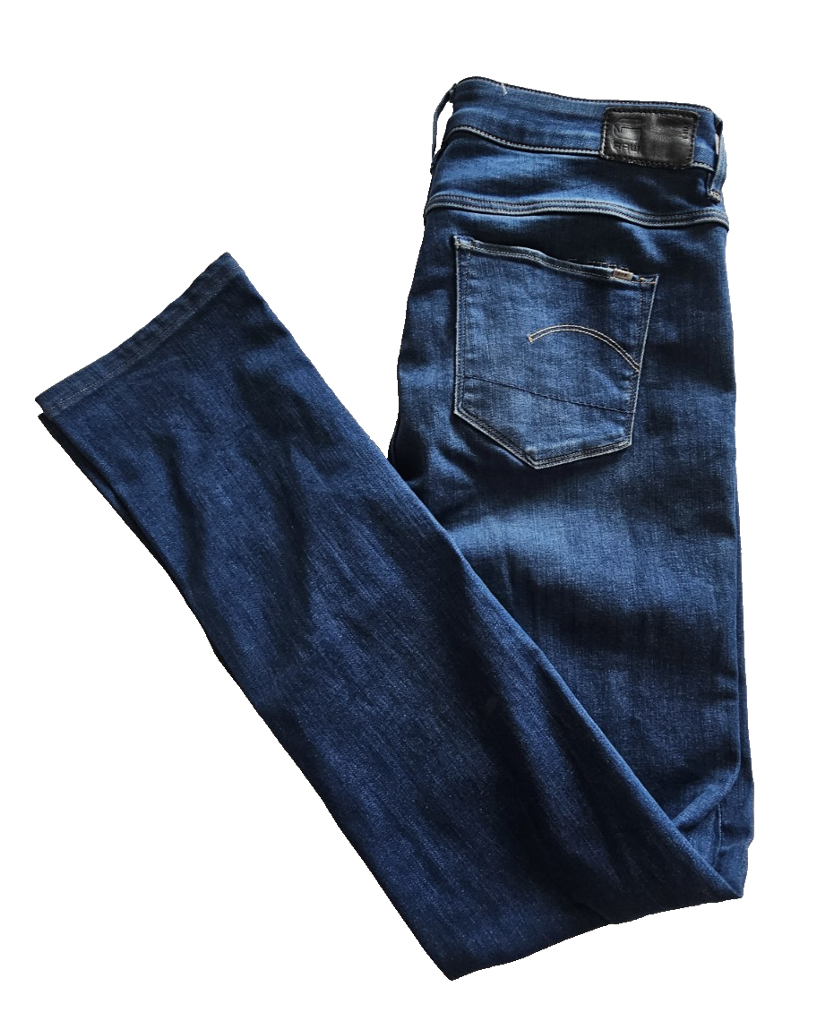 G-star Raw 3301 Contour High Straight Ladies Jeans Size 29 x 29