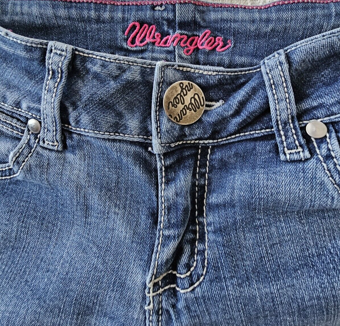 Wrangler Mae Booty Up Boot Cut Jeans - 10MWZNI- Ladies Size 0 x 33
