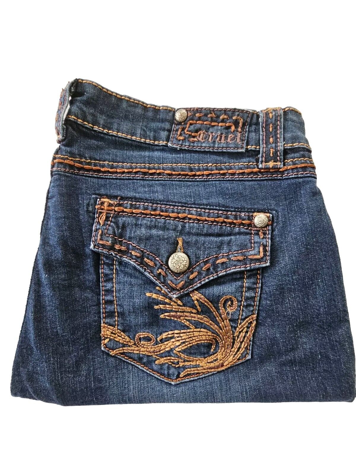 Cruel Girl Loren Cut Off Denim Shorts Ladies Size 17