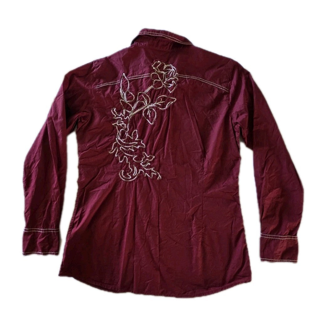 Ariat Western Arena Fitted Shirt Ladies Size Large