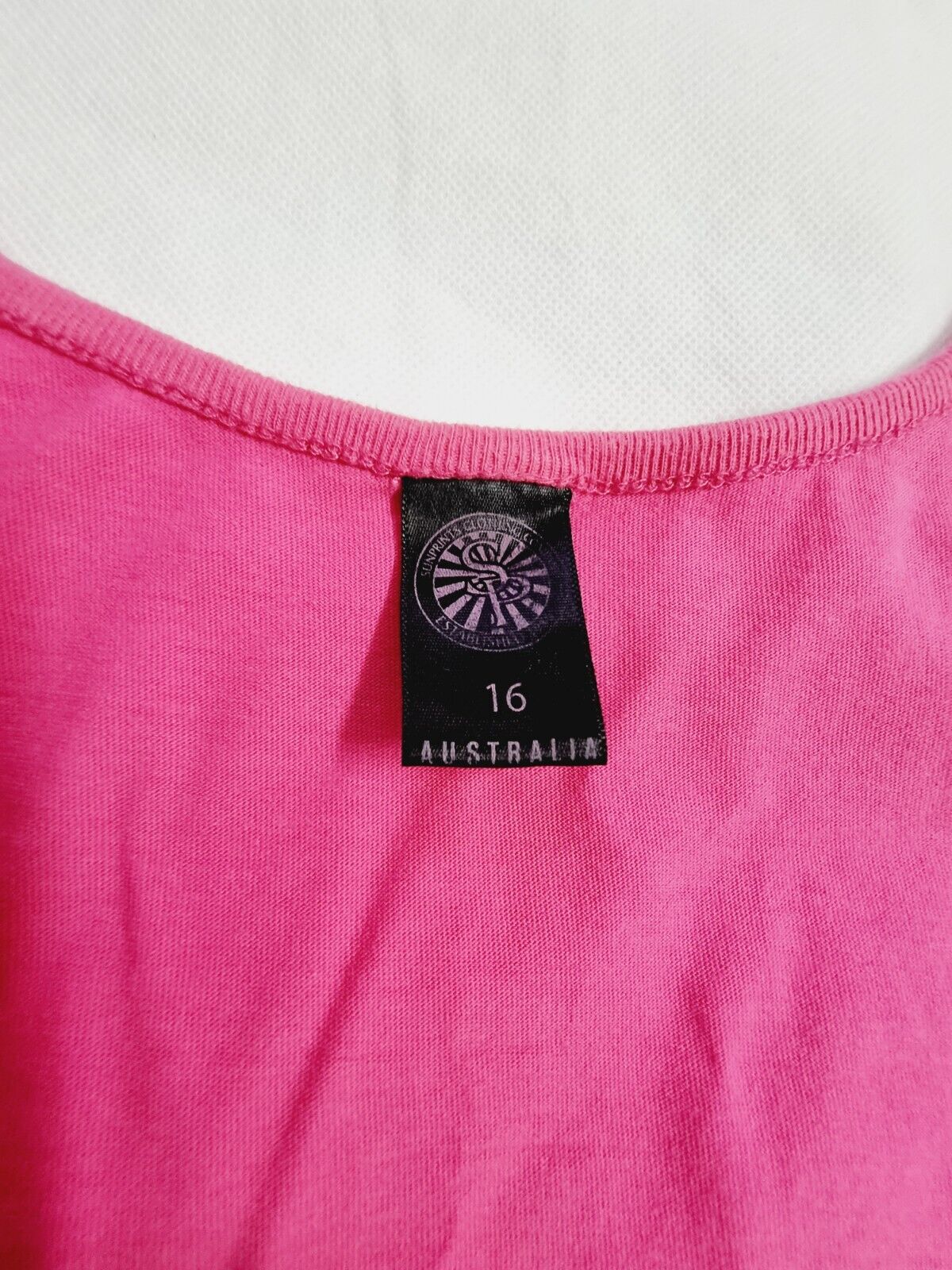 Burke & Wills Roadhouse Outback Queensland Singlet Ladies Size 16