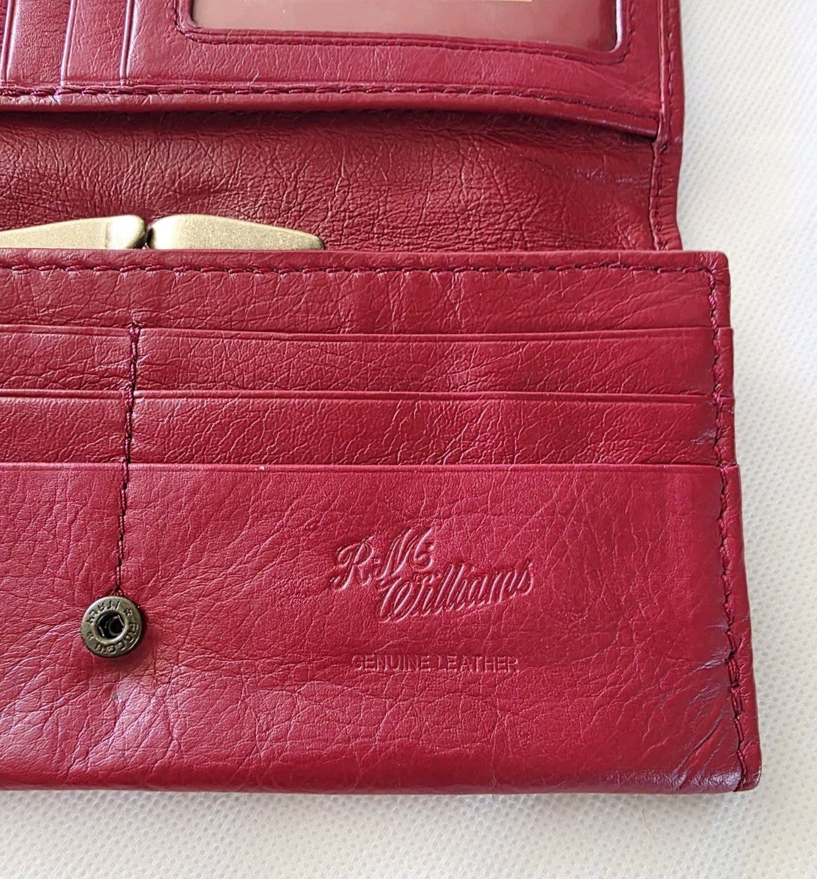 R.M. Williams Red leather ladies Wallet