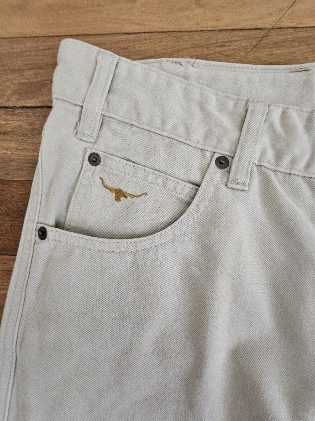 R.M. Williams Bone Jeans Regular Fit Mens Size 35 x 28