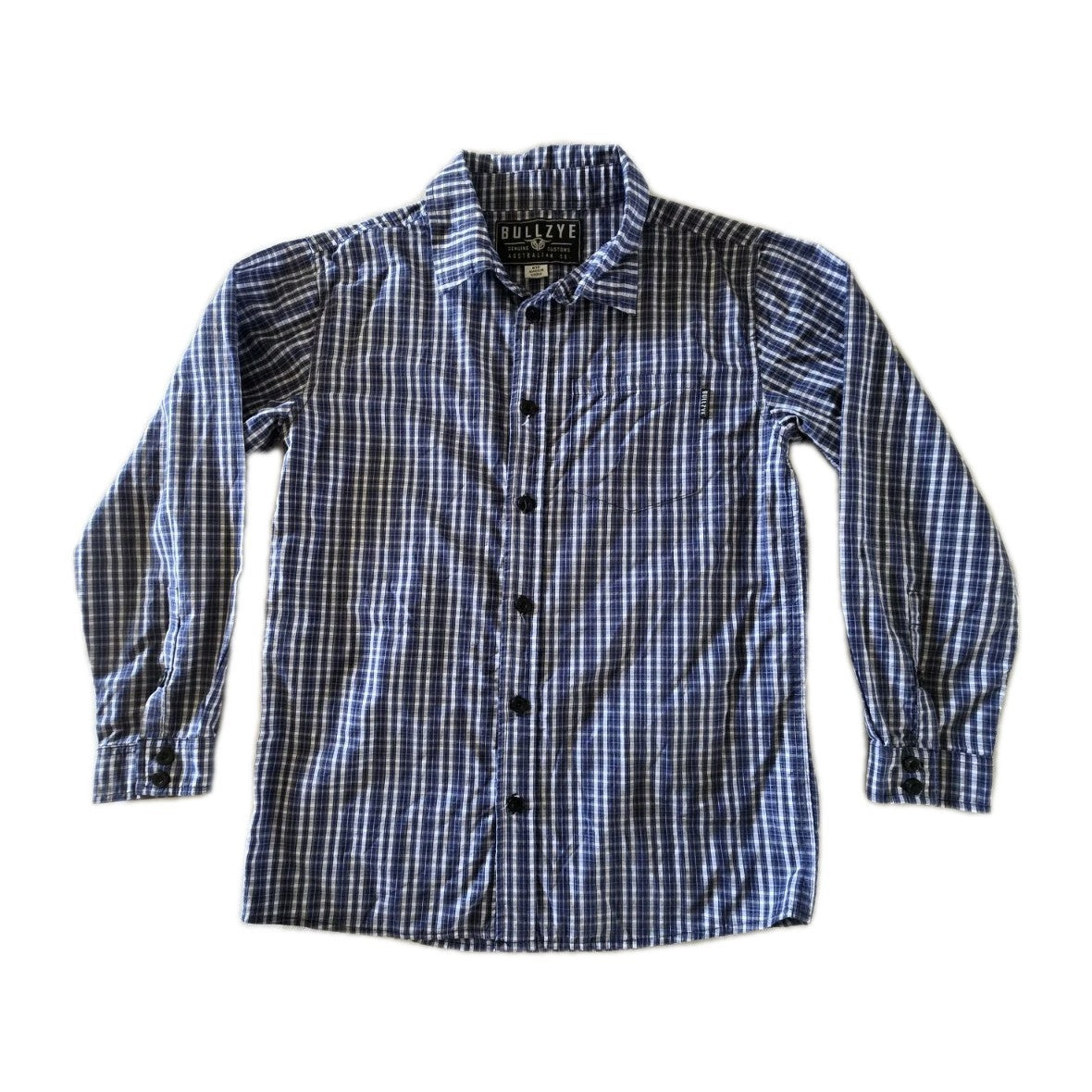 Bullzye Western Long Sleeve Shirt Boys Size 12