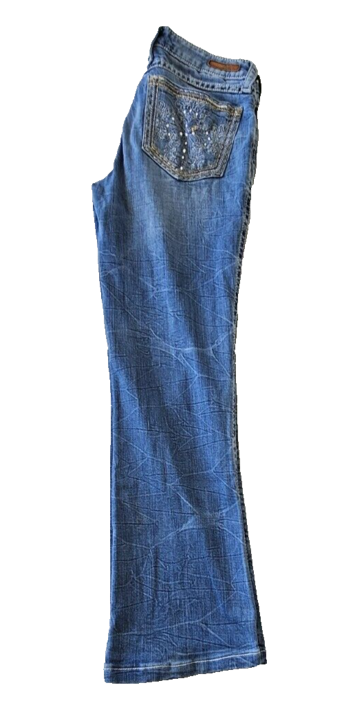 Wrangler ROCK 47 WJX36ST Low Rise Bootcut Ladies Jeans Size 28 x 29