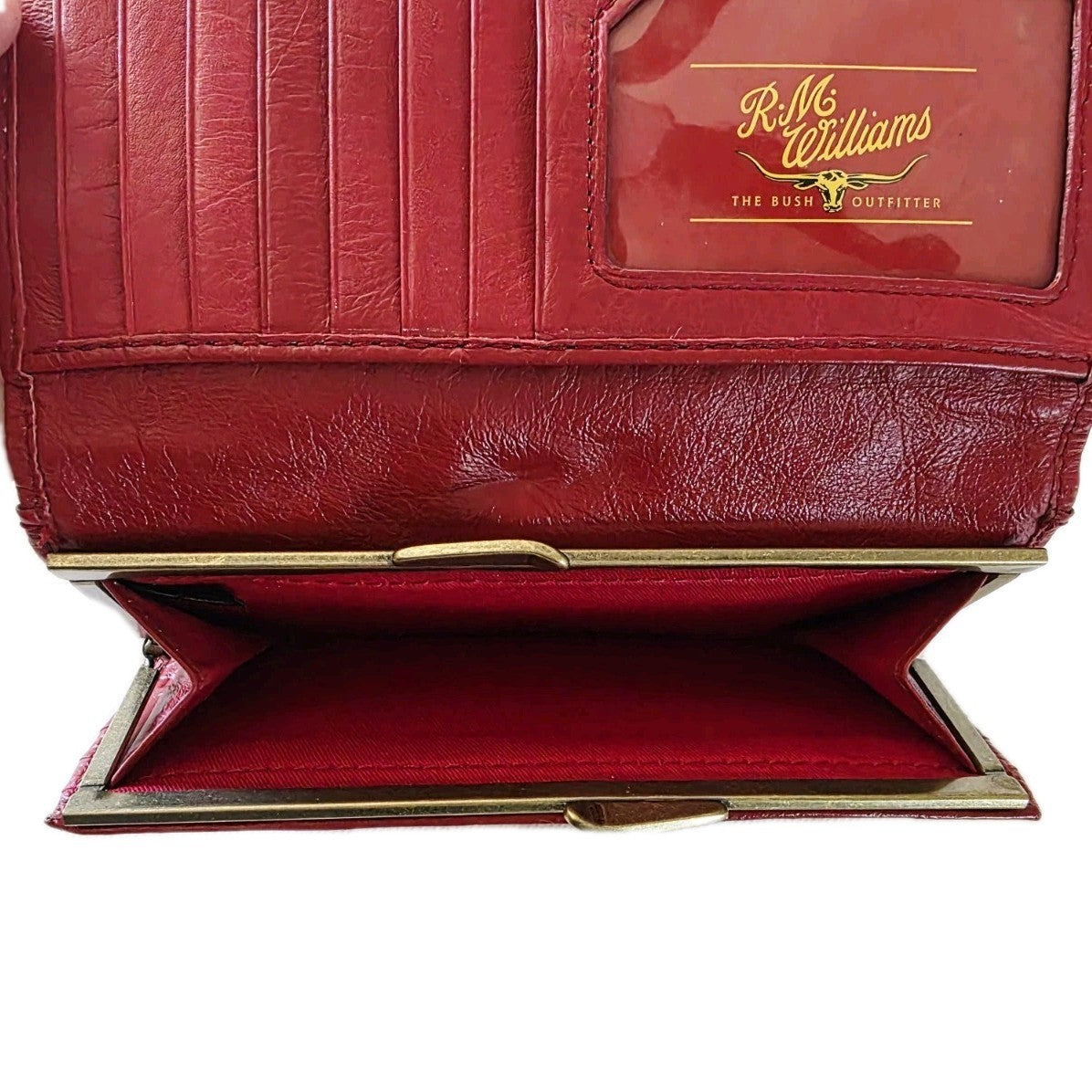 R.M. Williams Red leather ladies Wallet