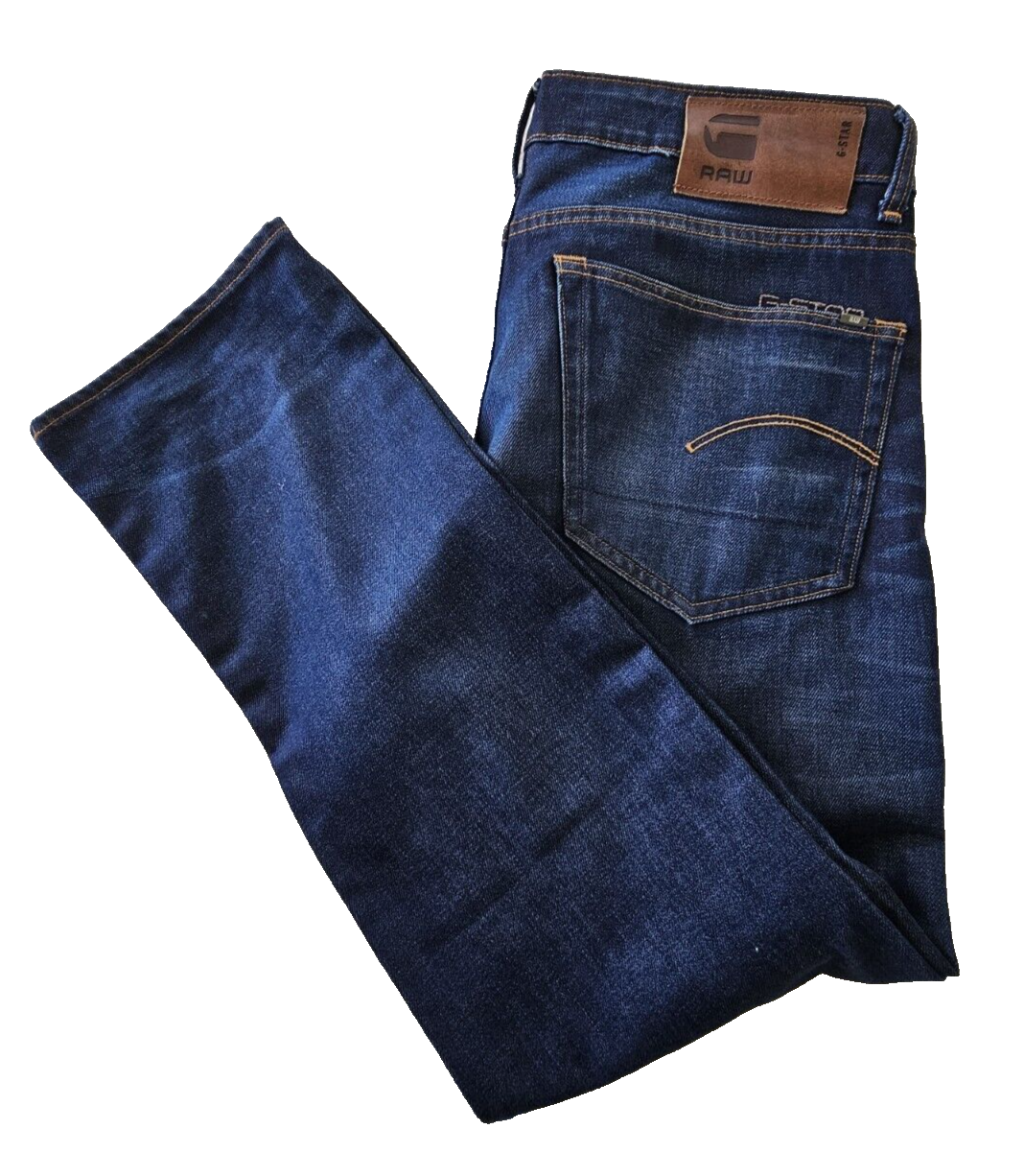G-Star 3301 Straight leg Button Fly Men's Denim Jeans Size 34 x 30