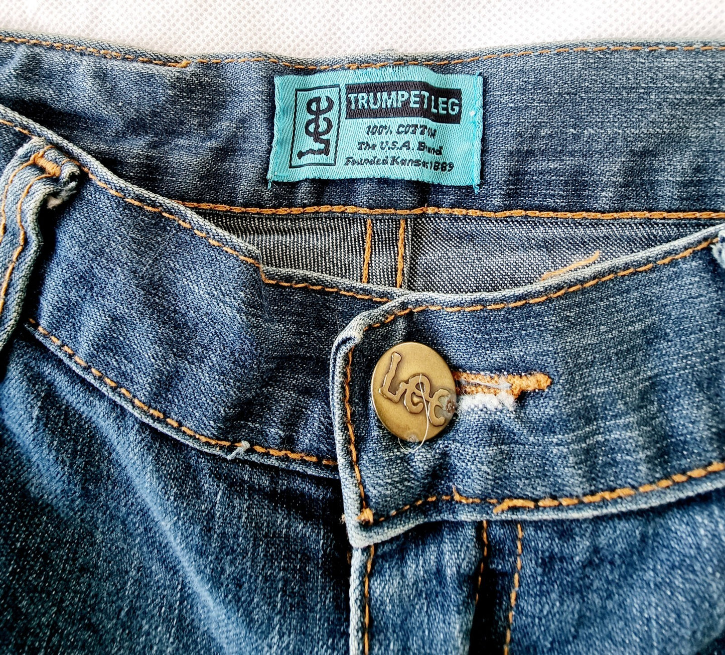 LEE Trumpet Leg Ladies Denim Jeans Size 8