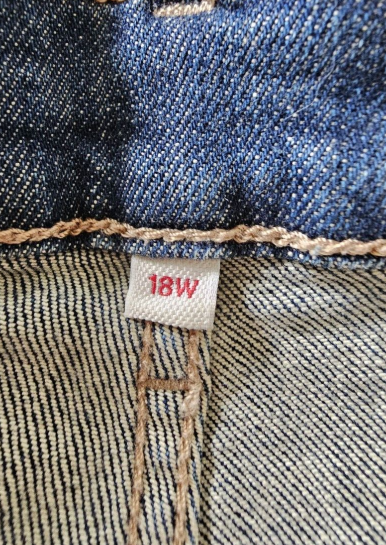 Levi's Raw Hem Denim Skirt Ladies Size 18