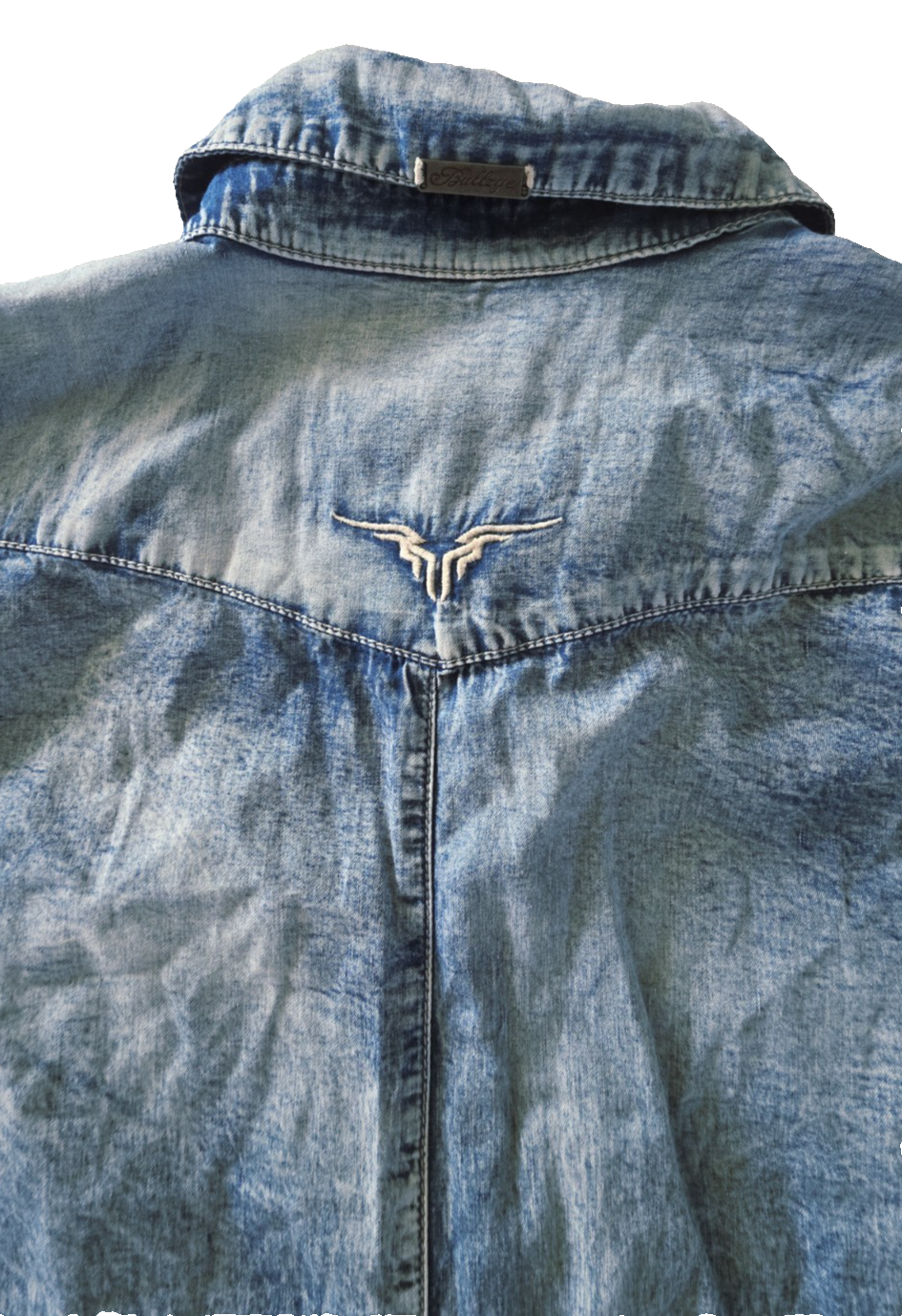Bullzye Arena Long Sleeve Denim Shirt Ladies Size 12