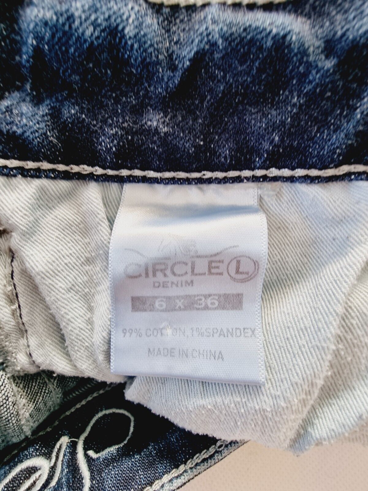 Circle L Sierra Cut OFF Short Shorts ladies Size 6