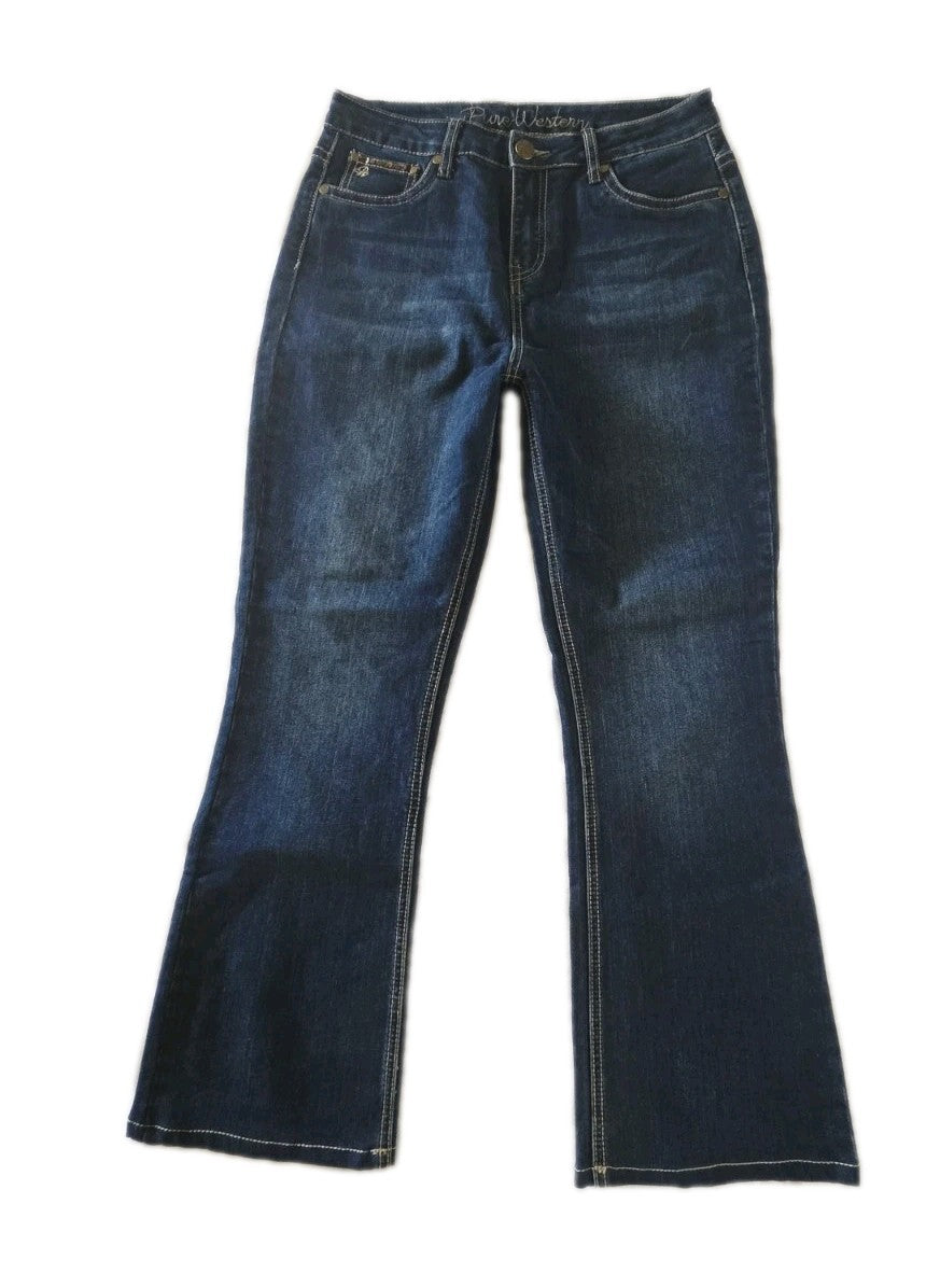 Pure Western Bootcut Jeans Ladies Size 12 Short