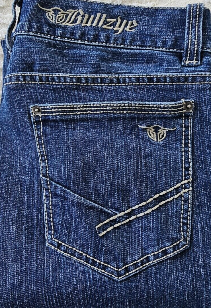 Bullzye TRIGGER Men's Straight Leg Denim Jeans Size 36 x 27