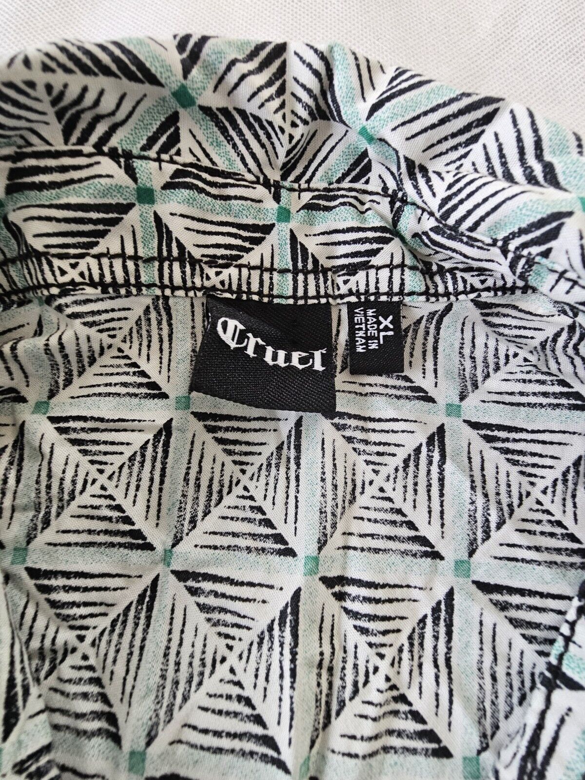 Cruel Girl Western Rodeo Geo Shirt Ladies Size XL