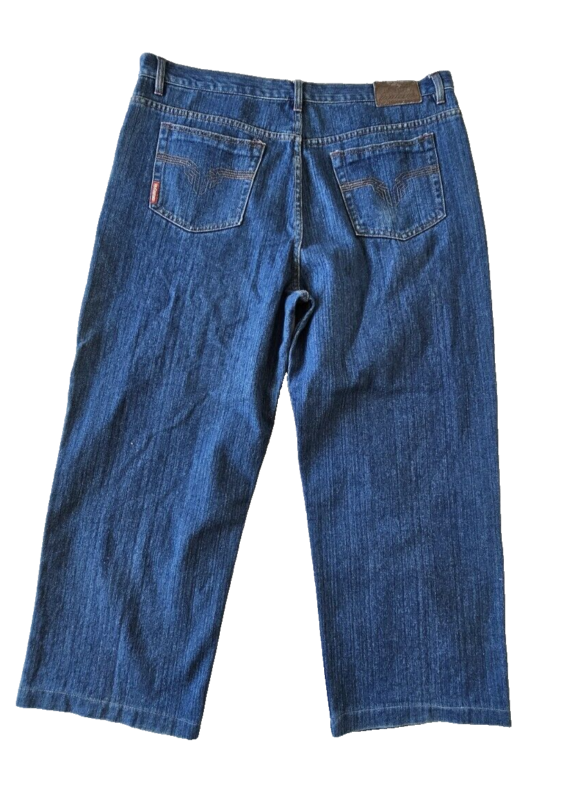 Bullzye Chevy Mid Rise Relaxed Fit Mens Jeans Size 42x28