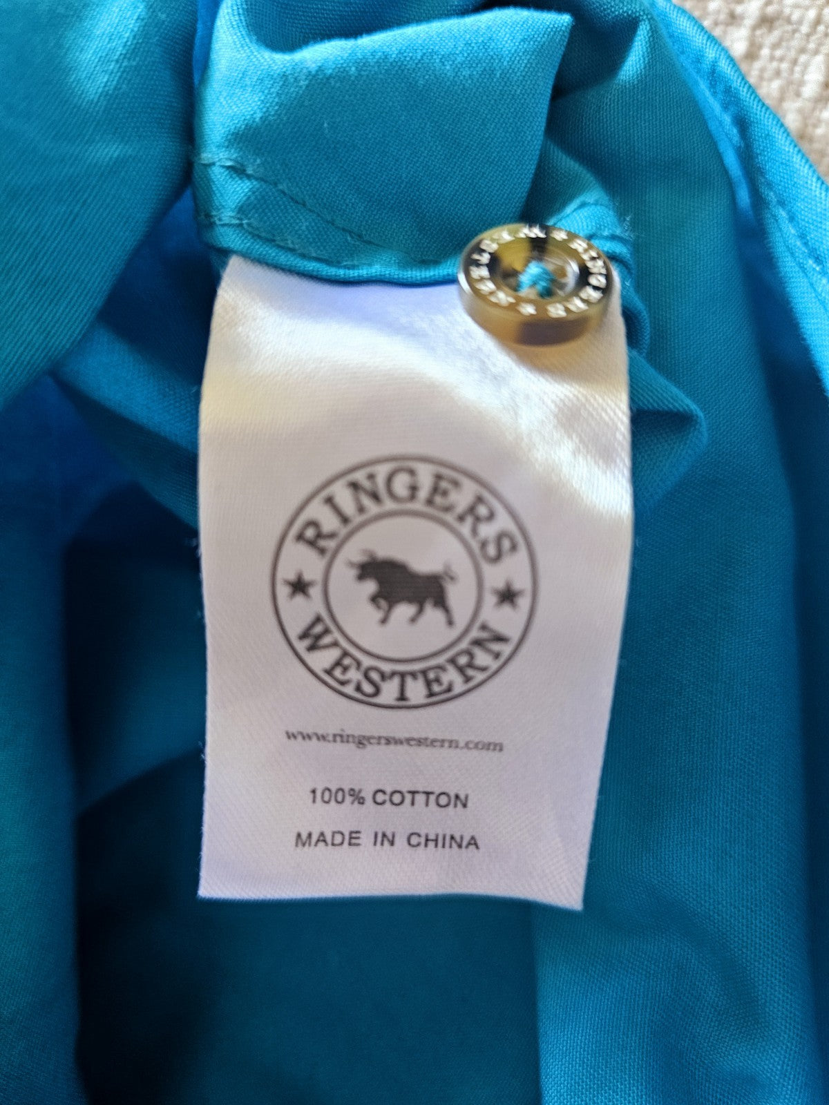 Ringers Western Pentecost River Full Button Work Shirt - Ladies Size 20