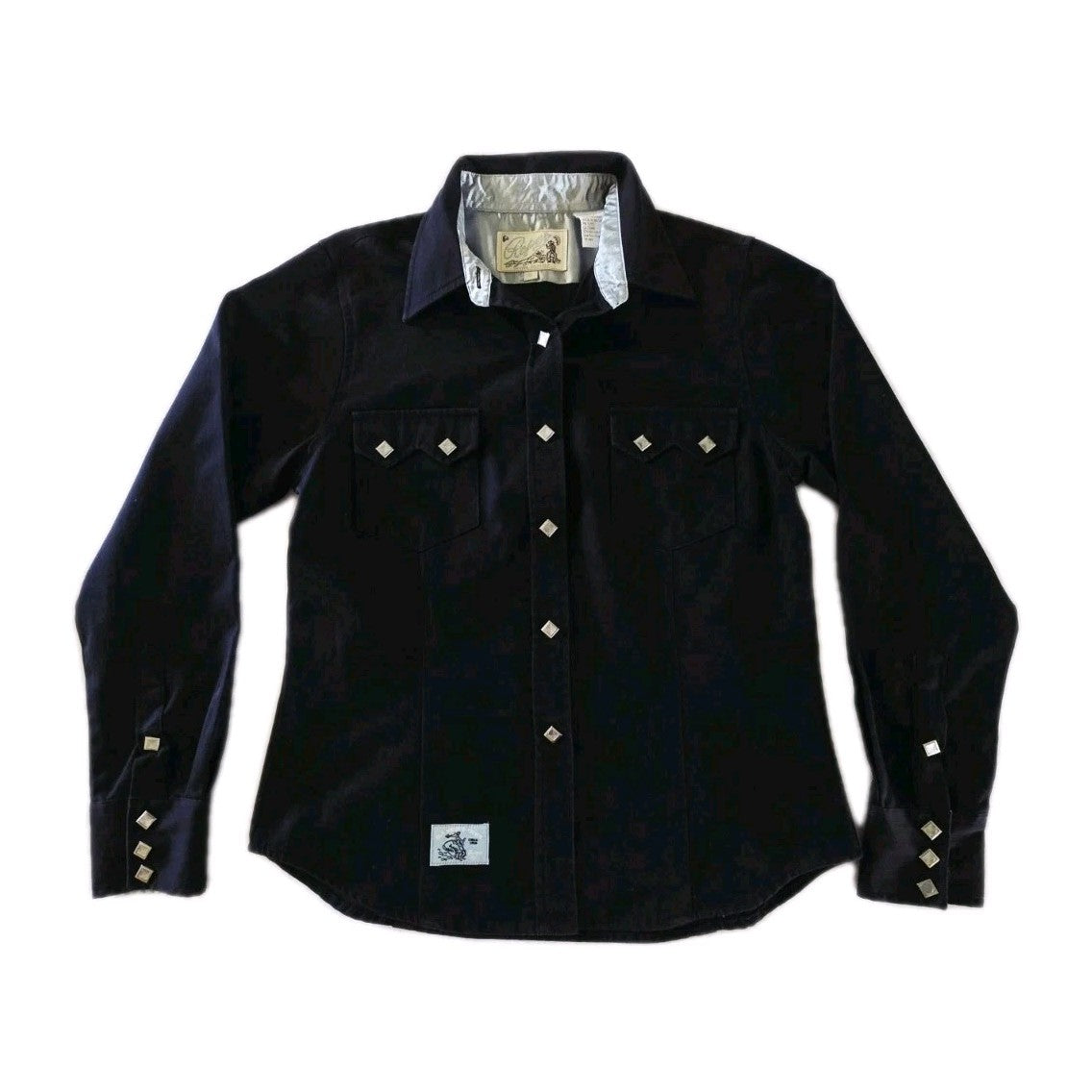 Roper Western Fit Arena Dress Shirt Girls Size Small