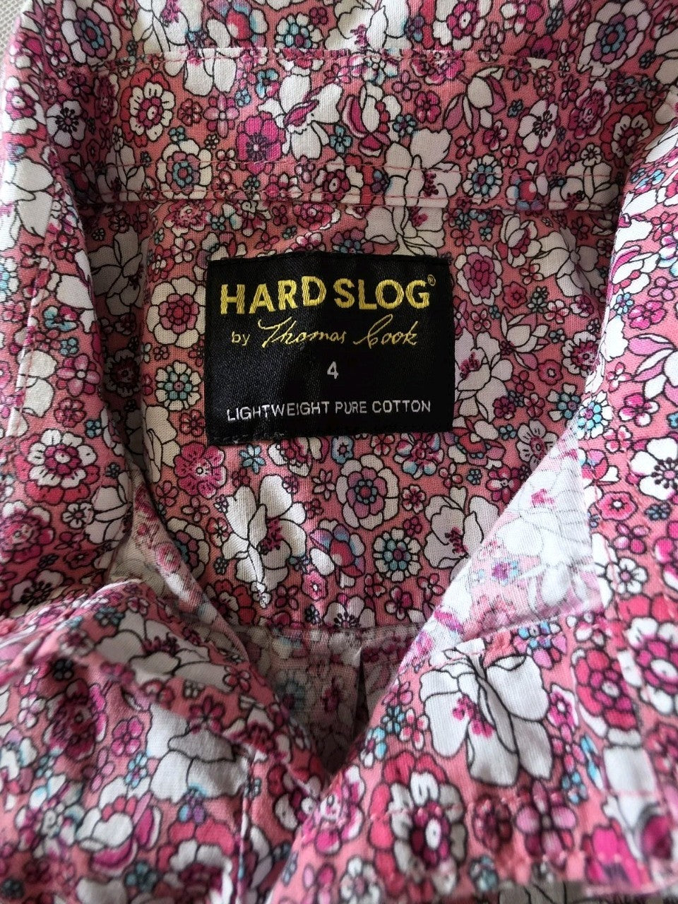 Hard Slog By Thomas Cook Rodeo Girls Half Button Shirt Size 4