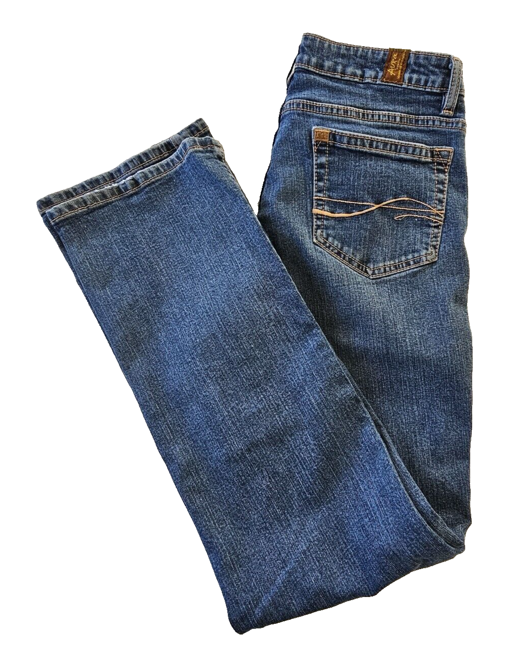Wrangler Aura Denim Regular Rise straight Jeans ladies Size 30" x 32"