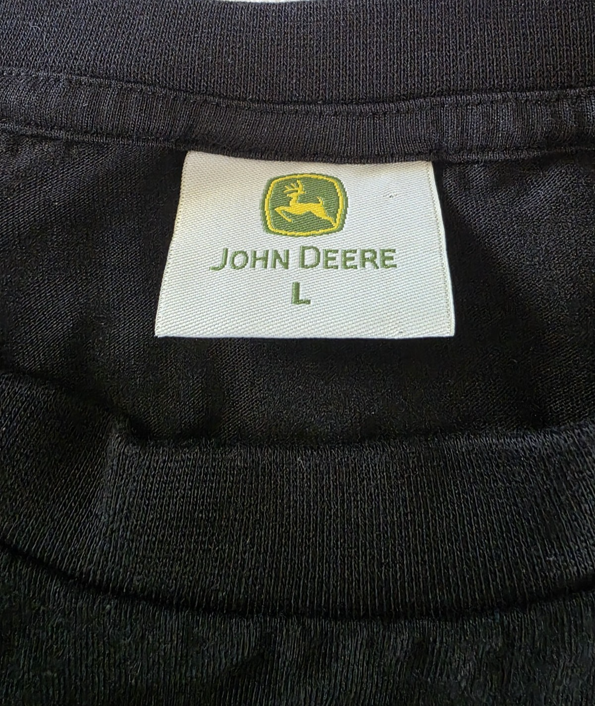John Deere Mens Long Sleeve Tee Size L
