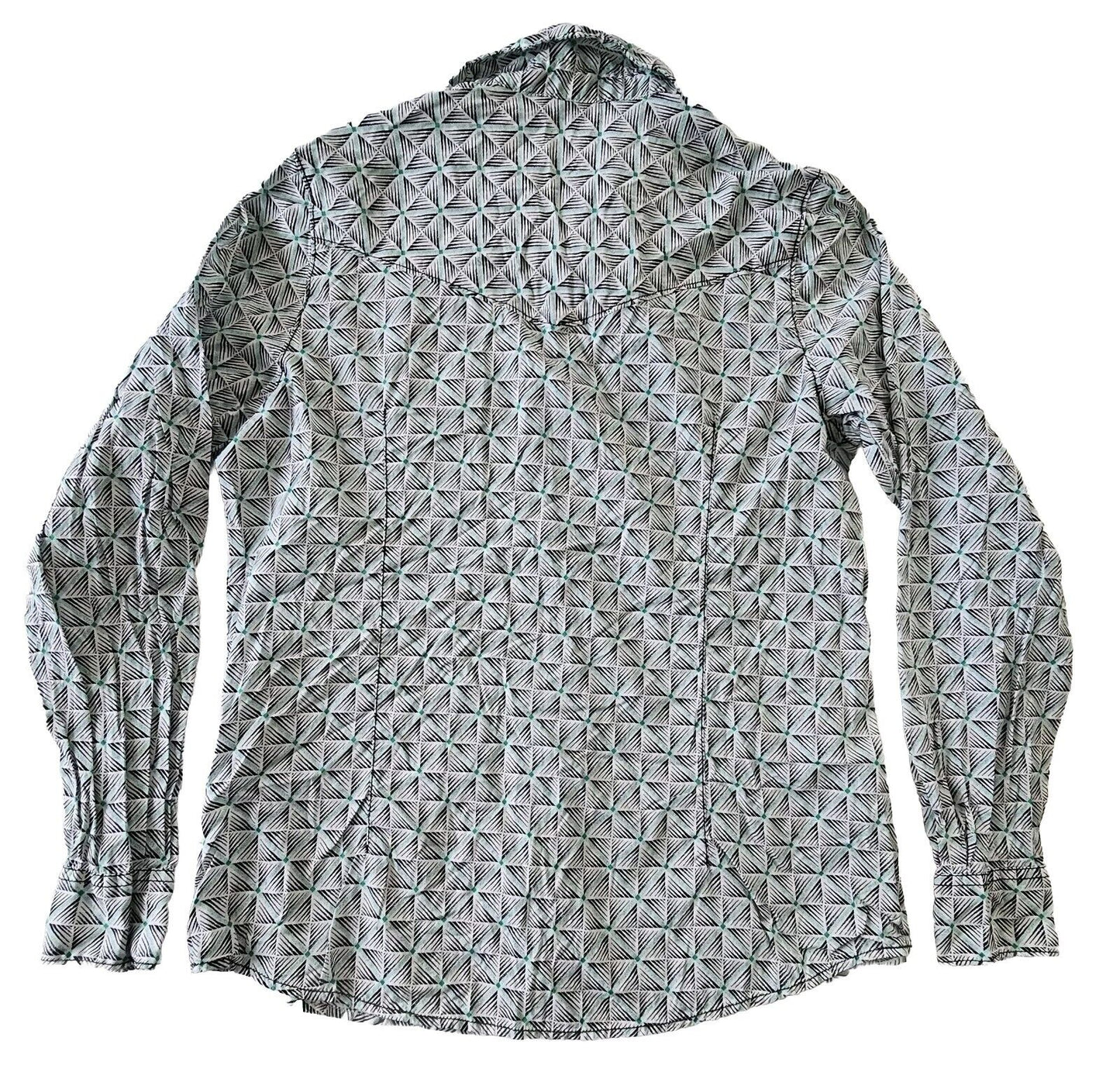 Cruel Girl Western Rodeo Geo Shirt Ladies Size XL