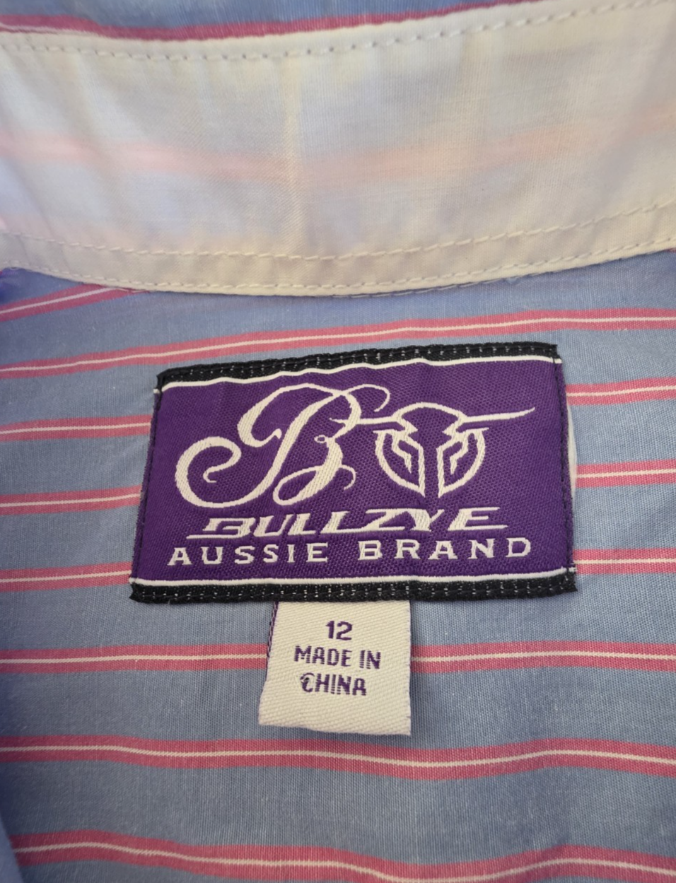 Bullzye Arena Long Sleeve Shirt Ladies Size 12