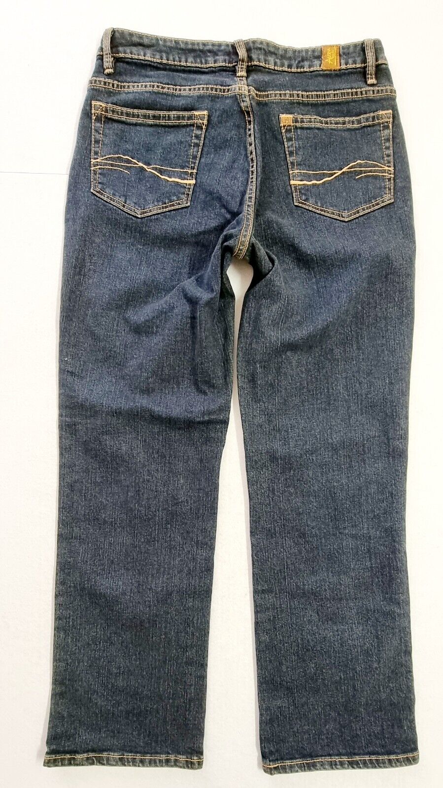 Wrangler Aura Denim Bootcut Blue Jeans Size 8P/SHT 29'' x 30"