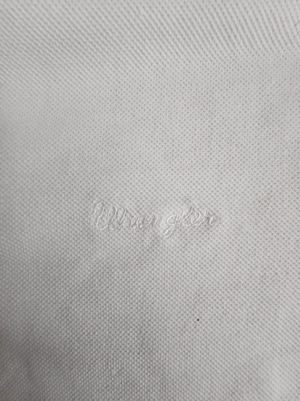 Wrangler Stealth Logo Cropped Polo Shirt Ladies Size Large