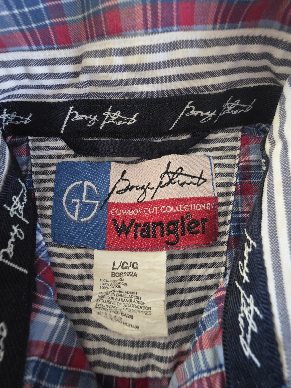 Wrangler Western George Strait Cowboy Cut Collection Boys Size L