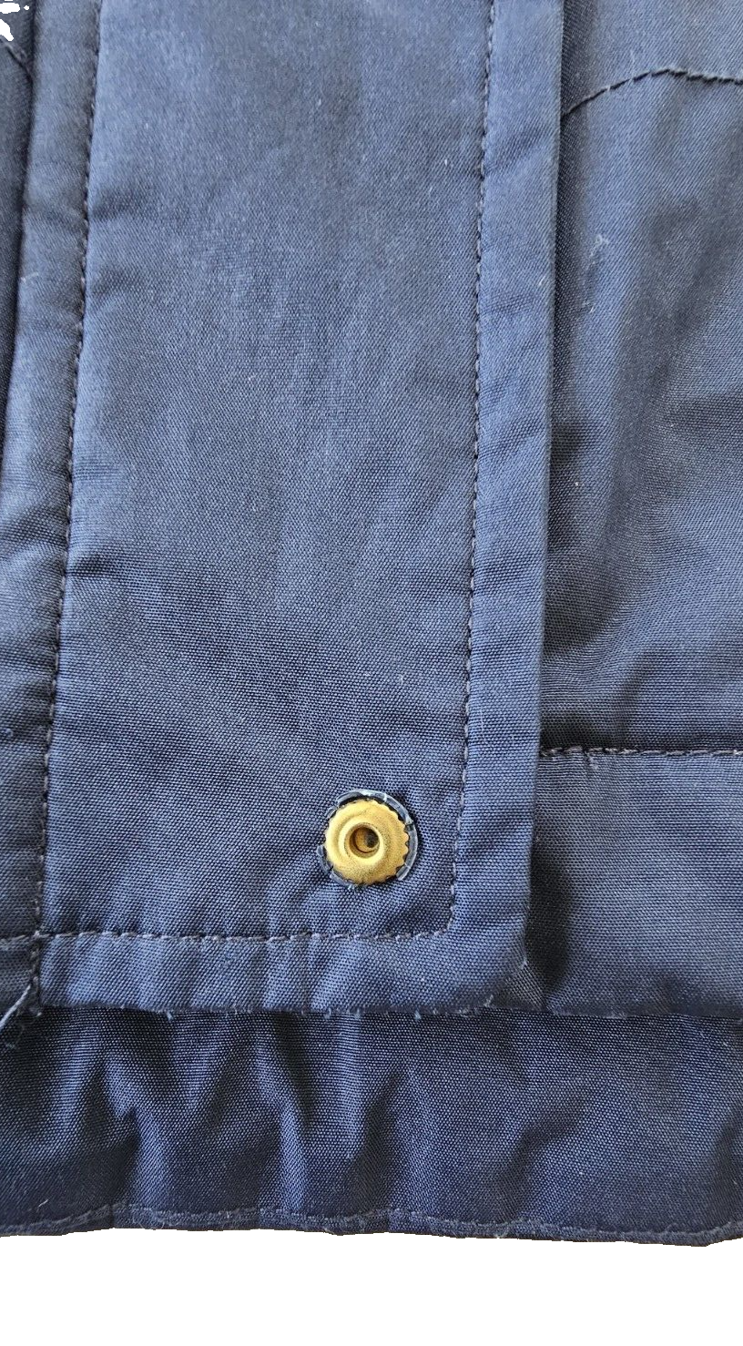 Wrangler Navy Puffer Vest Ladies Size S