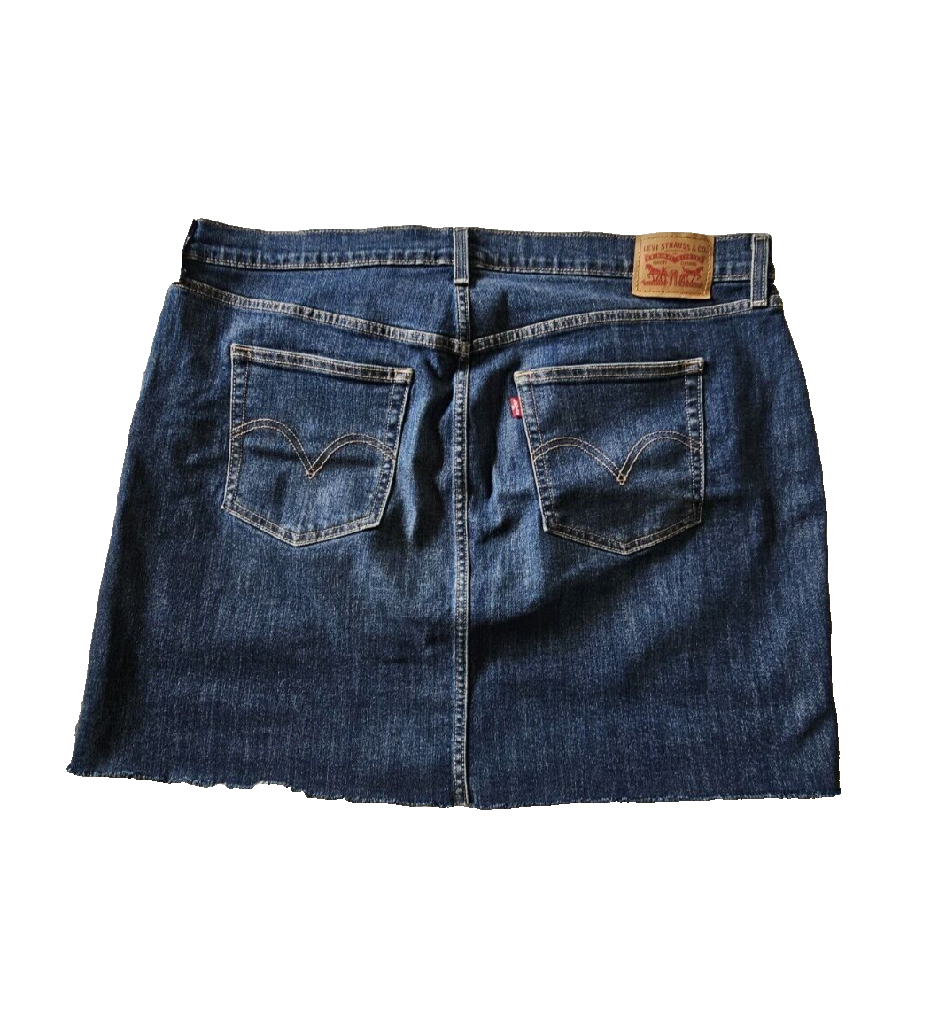 Levi's Raw Hem Denim Skirt Ladies Size 18