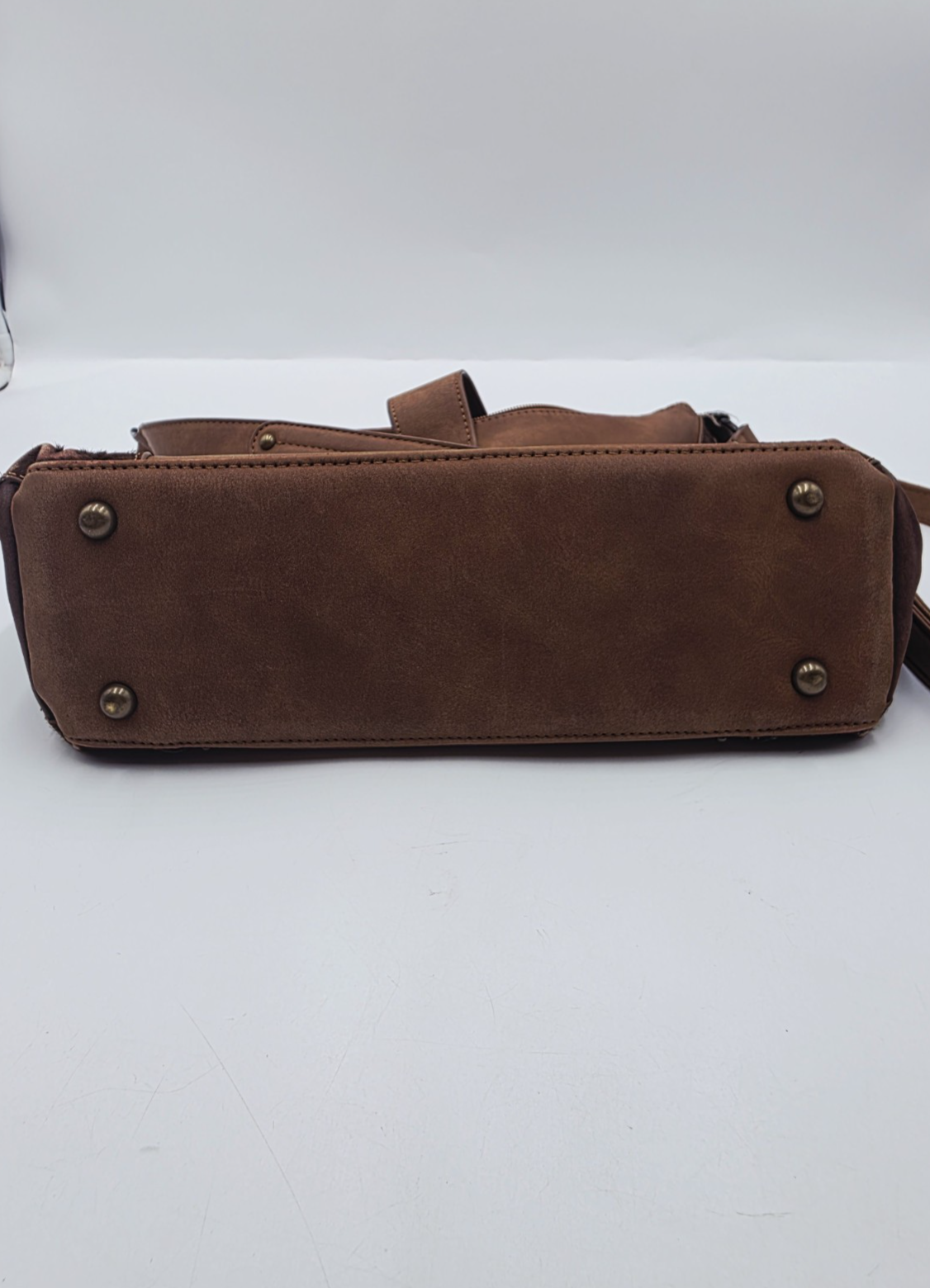 Pure Western Cowhide Leather Crossbody Shoulder Bag