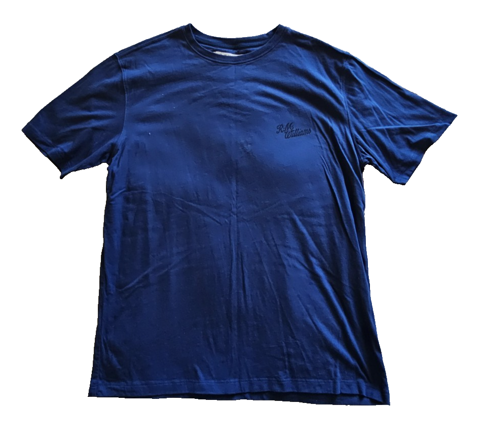 R.M. Williams Script Logo Mens Tee Size S
