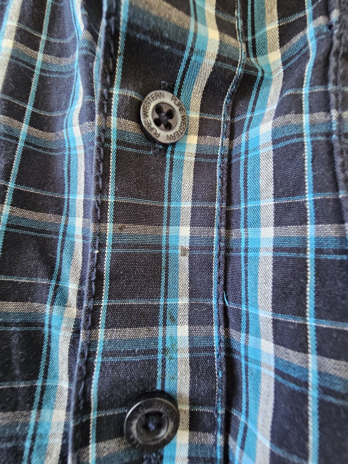 Pure Western Long Sleeve Western Shirt Boys Size 6