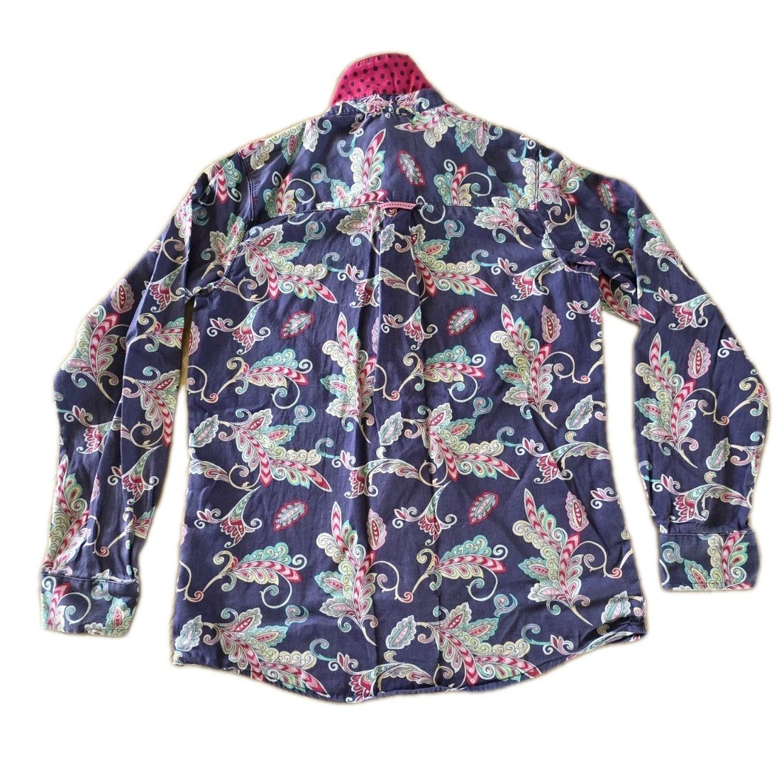 Thomas Cook Western Rodeo Long Sleeve Shirt Girls Size 12