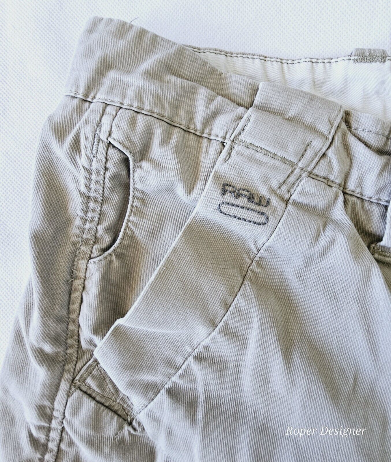 G-Star Raw Laundry Bronson Chino Shorts Ladies Size 27