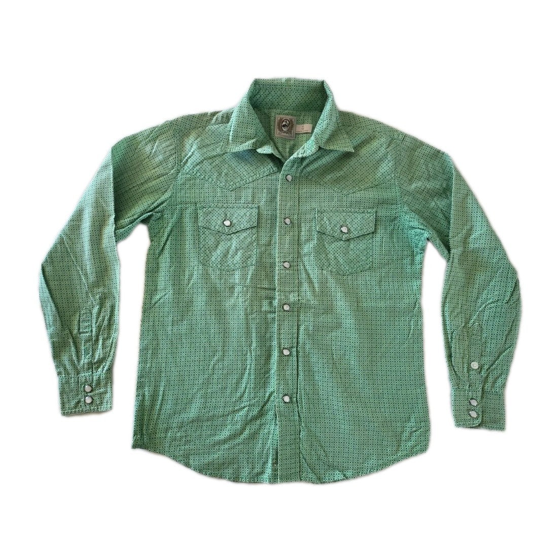 Cinch Western Long Sleeve Western Shirt Boys Size 10M