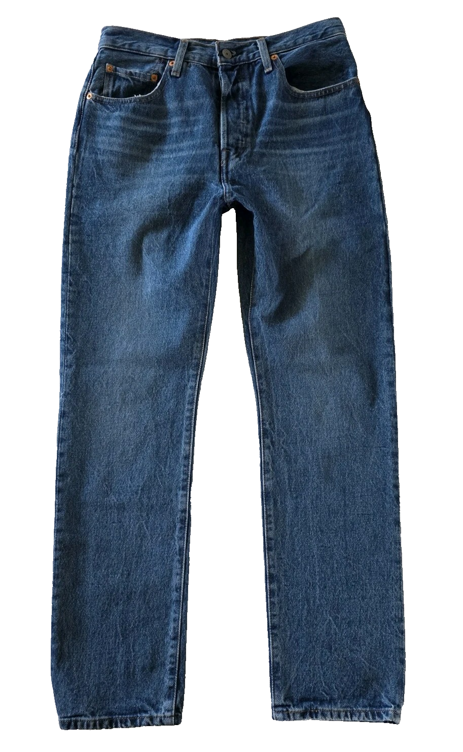 Levi's BIG E 501 Button Fly denim Jeans Ladies Size 28 x 30