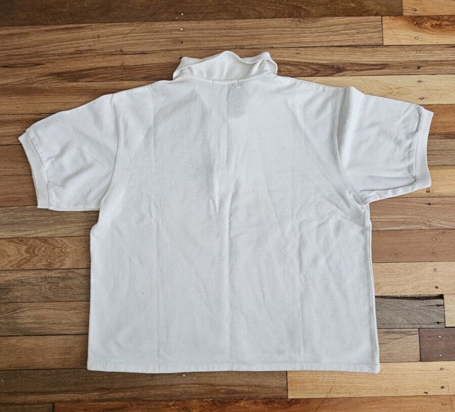 Wrangler Stealth Logo Cropped Polo Shirt Ladies Size Large