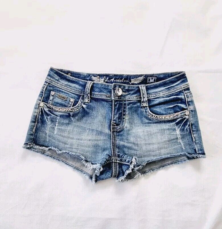 LA Idol USA Denim Shorts Ladies Size 31