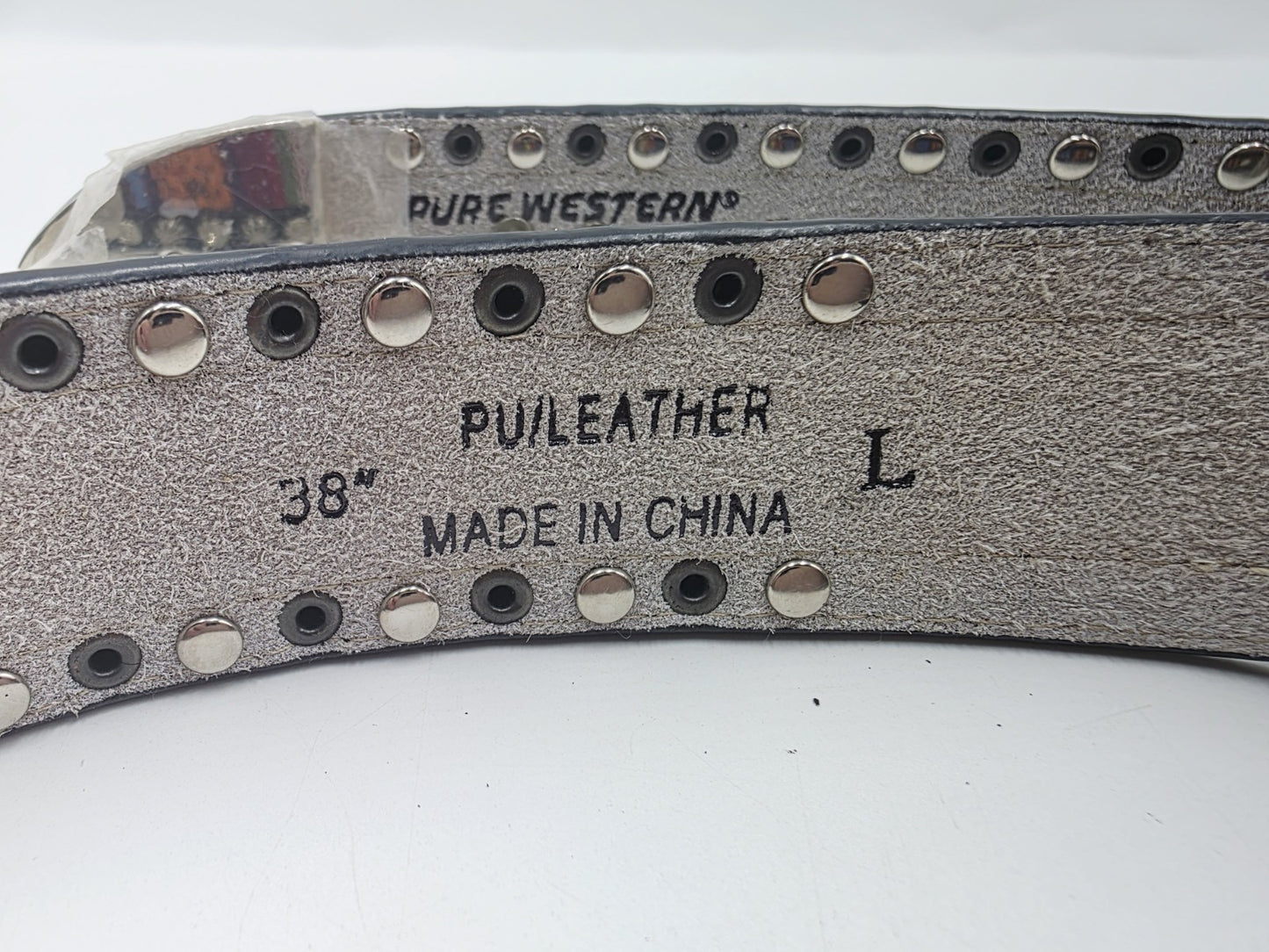 Pure Western Shelby Belt Ladies Size 38" - NEW -