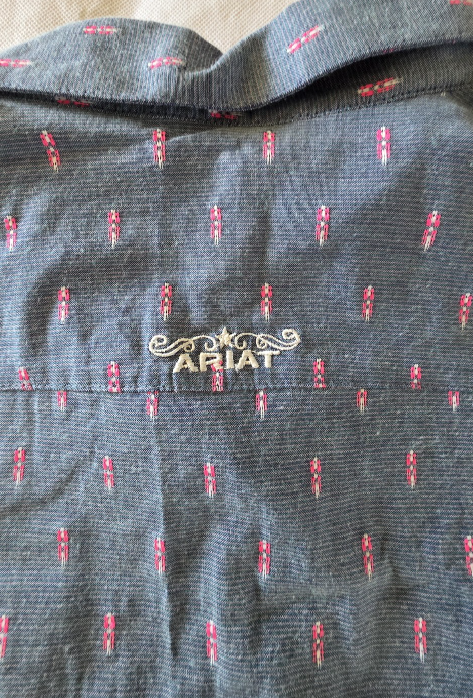 Ariat Fitted Kirby Stretch Long Sleeve Shirt Faith Dobby NEW Ladies Size XL