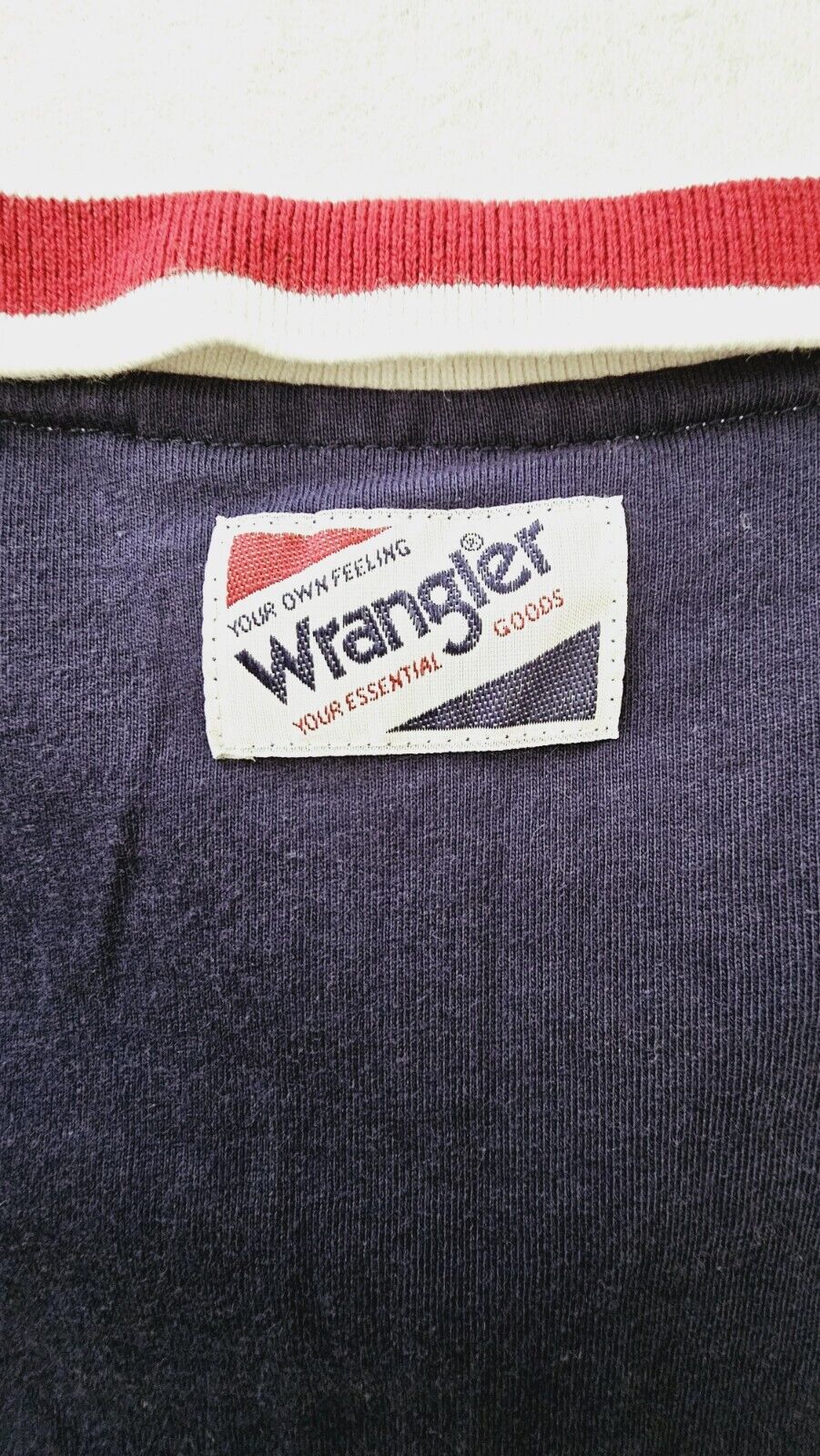 Wrangler Retro Logo Collard Crop Shirt Ladies Size 8