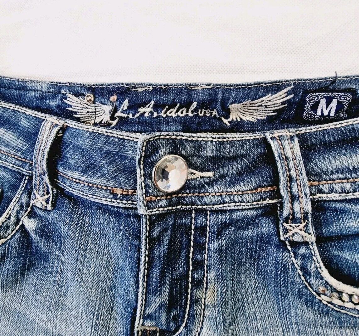 LA Idol USA Denim Shorts Ladies Size 31