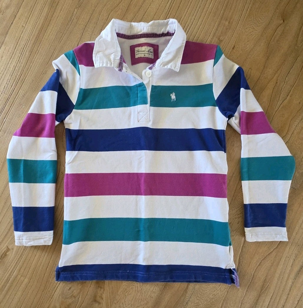 Thomas Cook Long Sleeve Polo Jumper Girls Size 12